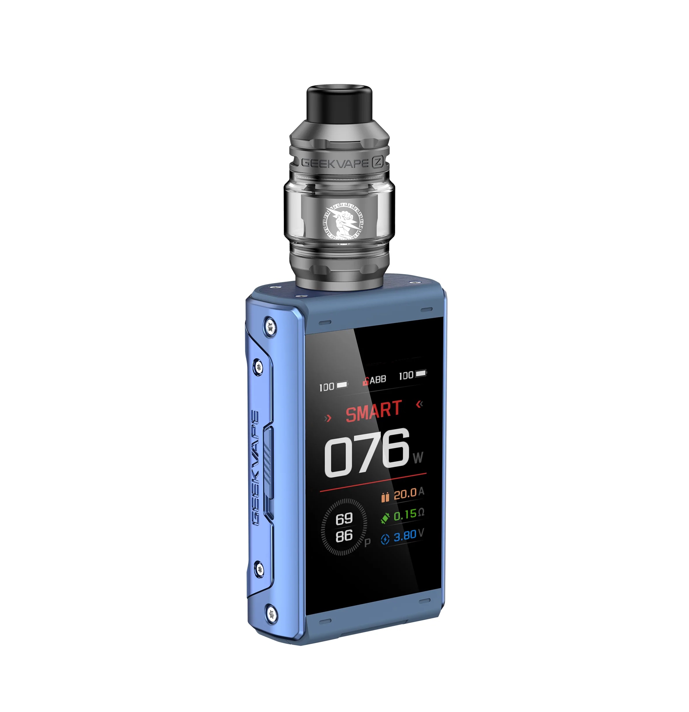 GeekVape T200 Kit, aegis touch, z subohm tank, z series coils, dual